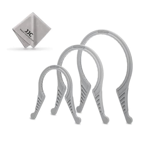 JJC 3-Pack Camera Lens Filter Wrench Kit for 37mm-95mm Filters | Double-Sided Design for CPL UV ND thumbnail 1