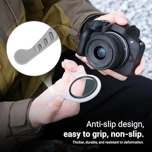 JJC 3-Pack Camera Lens Filter Wrench Kit for 37mm-95mm Filters | Double-Sided Design for CPL UV ND thumbnail 5