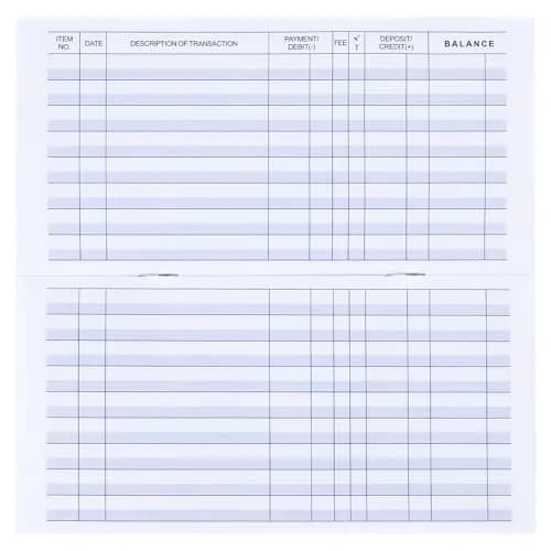 CASMONAL Check Register Book | 12 Pack Bulk Value for Personal & Business Finances thumbnail 3