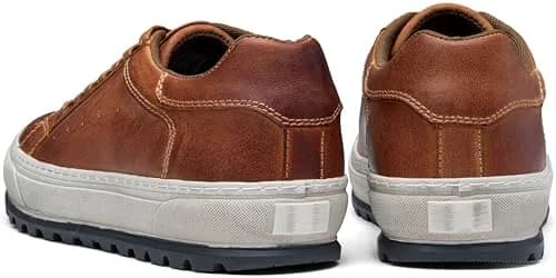 Jousen Men's Shoes Leather Casual Sneakers 11 | Stylish & Comfortable thumbnail 5