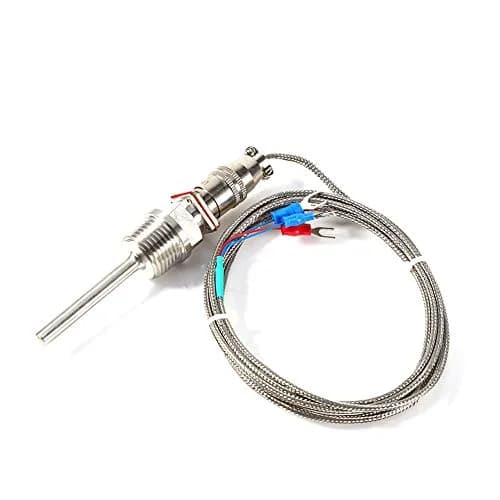 Pilipane RTD PT100 Temperature Sensor 50mm Stainless Steel | Accurate & Durable thumbnail 1