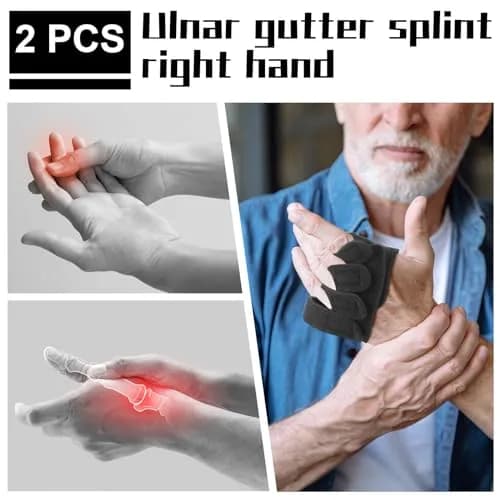 TrelaCo Ulnar Deviation Strap Right Hand Splint Small-Right 17.1-21 cm (2-Pack) thumbnail 5
