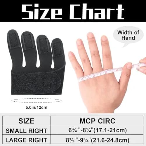 TrelaCo Ulnar Deviation Strap for Right Hand, Large (21.6-24.8 cm) | Pain Relief for Arthritis & Tendonitis thumbnail 3