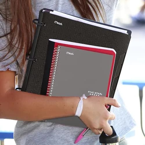 Five Star Spiral Notebook, 2 Subject, College Ruled Paper, 6" x 9-1/2" (15.2cm x 24.1cm), 80 Sheets | SFI Certified Paper thumbnail 7