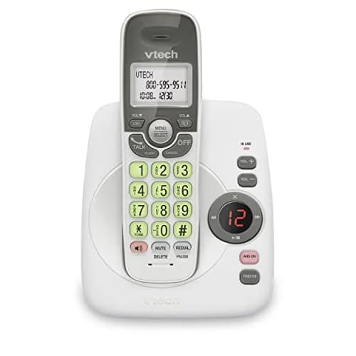 VTech VG134 DECT 6.0 Cordless Phone with Answering System, Caller ID & Speakerphone | 1000 ft Range thumbnail 1