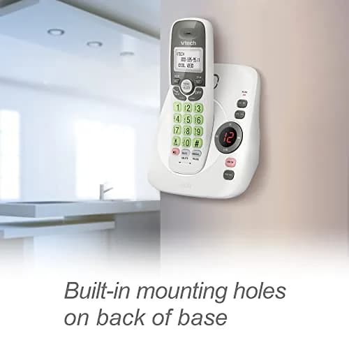 VTech VG134 DECT 6.0 Cordless Phone with Answering System, Caller ID & Speakerphone | 1000 ft Range thumbnail 9