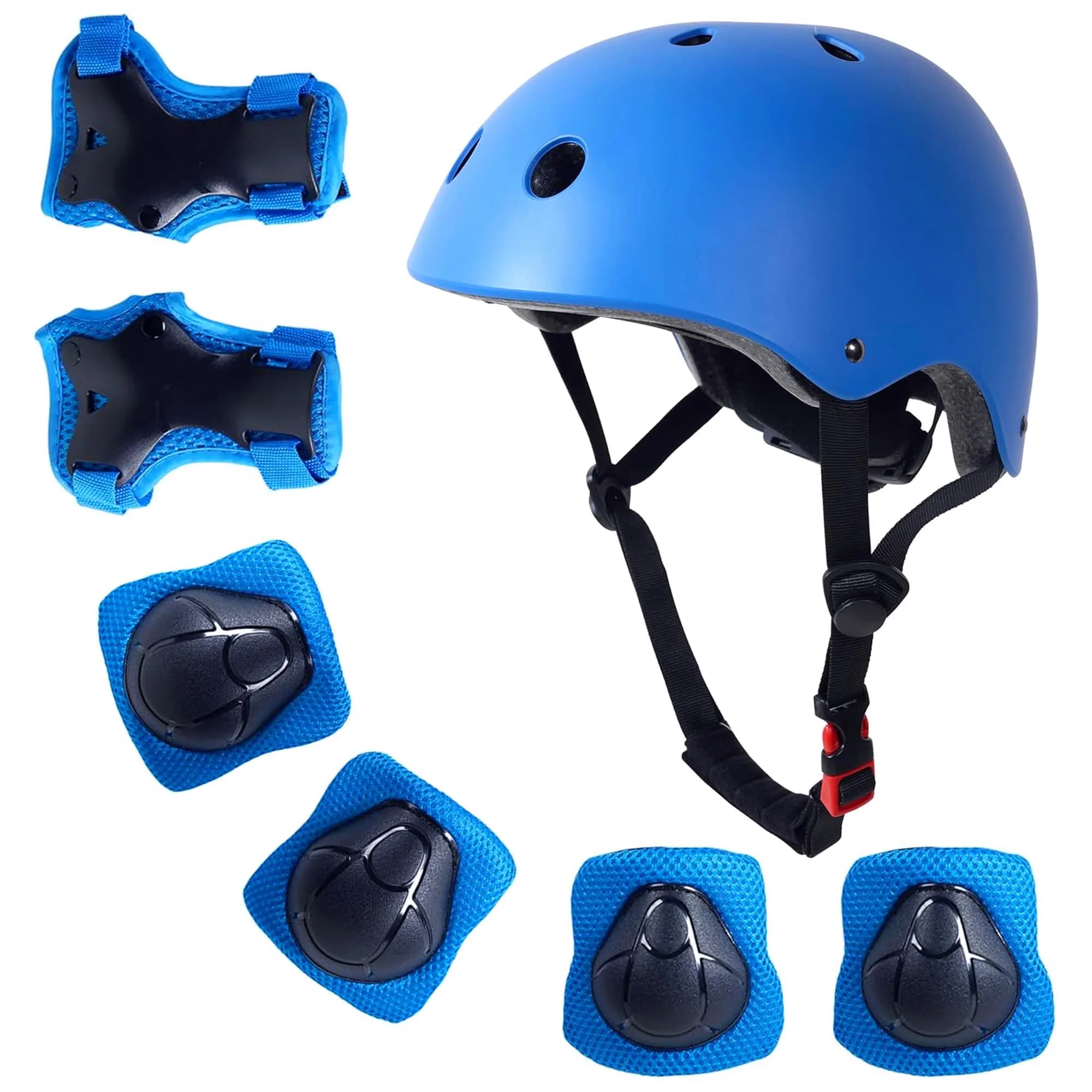RoyalBaby Kids Helmet and Pads Set for Kids 3-5 Years | Adjustable Multi-Sport Safety Gear - main product image