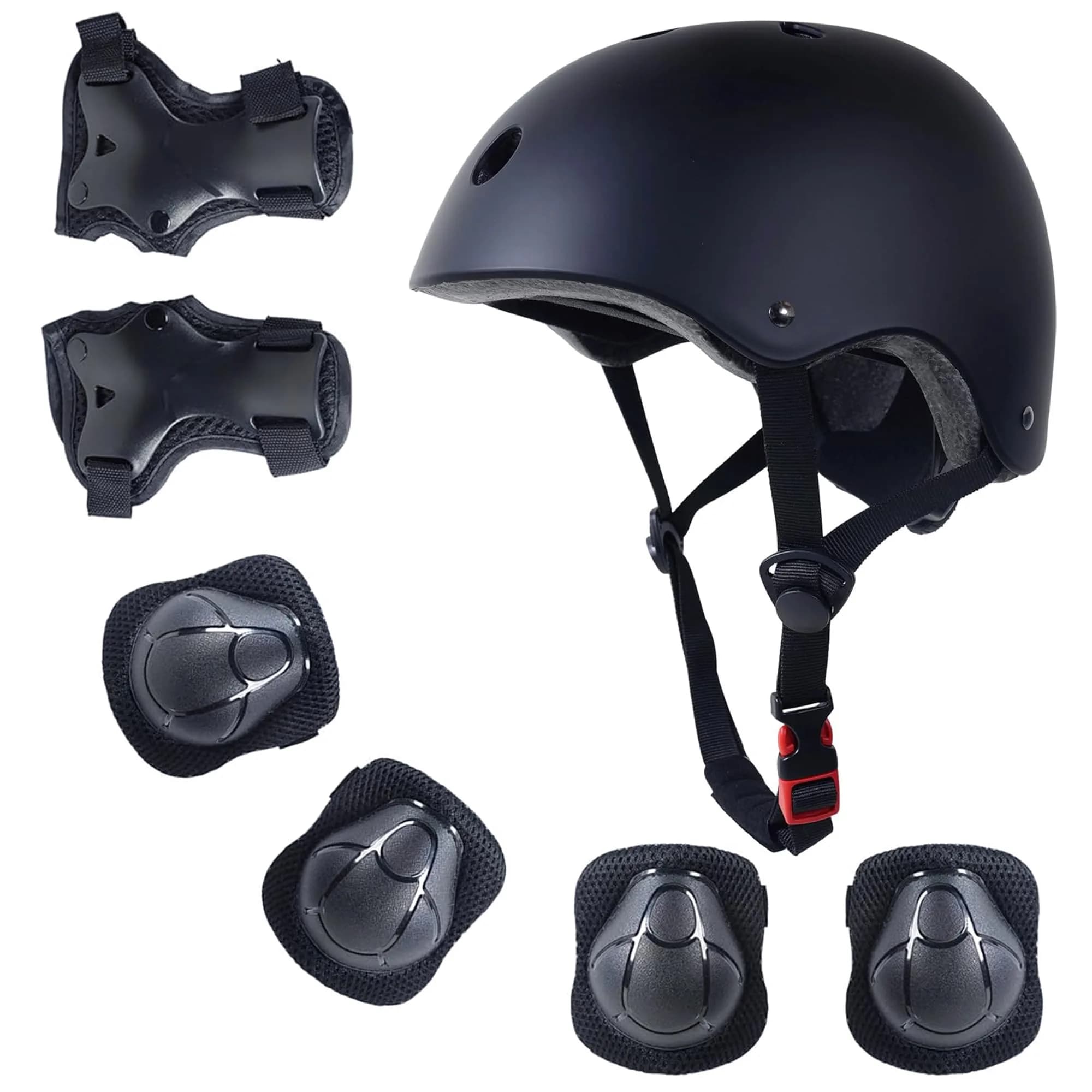 RoyalBaby Kids Helmet and Pads Set for Kids 3-5 Years | Adjustable Safety Gear with Ventilation - main product image