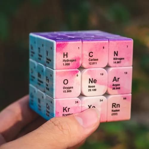 Cuberspeed Periodic Table 3x3 Speed Cube Puzzle Magic Cube 7.62 cm (3x3x3) | Educational STEM Learning Toy thumbnail 2
