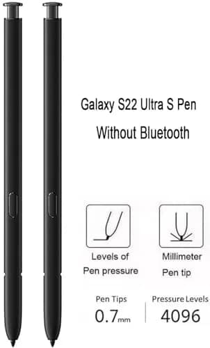 Befzygwk 2 Pcs S22 Ultra S Pen Replacement Stylus 4096 Pressure Levels | Compatible with Samsung Galaxy S22 Ultra 5G thumbnail 6