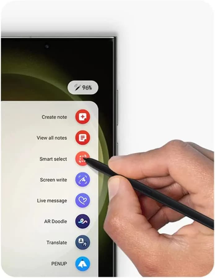 Befzygwk Replacement S Pen for Samsung Galaxy S22 Ultra 5G Stylus Pen 2-Pack Burgundy | Write & Sketch with 4096 Pressure Levels thumbnail 5