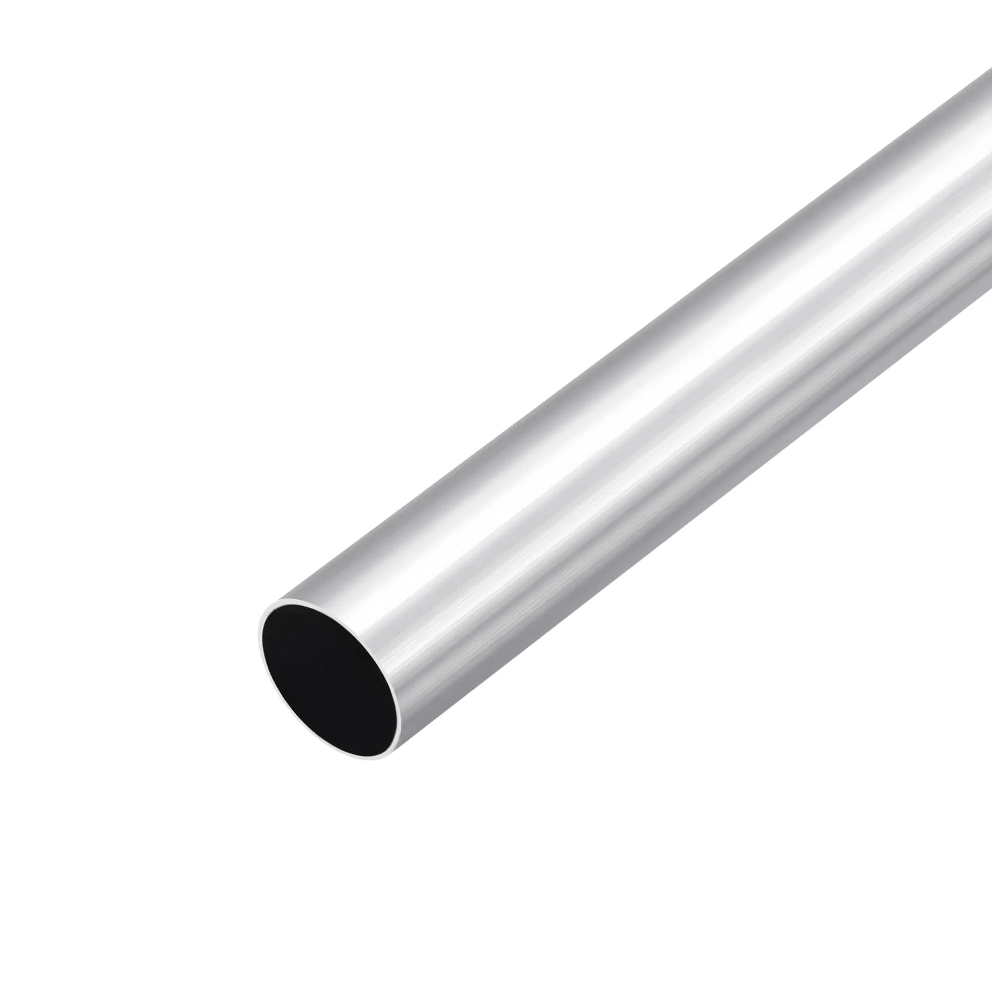 DMiotech 6061 Aluminum Round Tube 38mm OD x 35mm ID x 300mm Length | Industry Metal Tubing for Machinery Frame Construction DIY Projects — 25mm x 23mm x 300mm