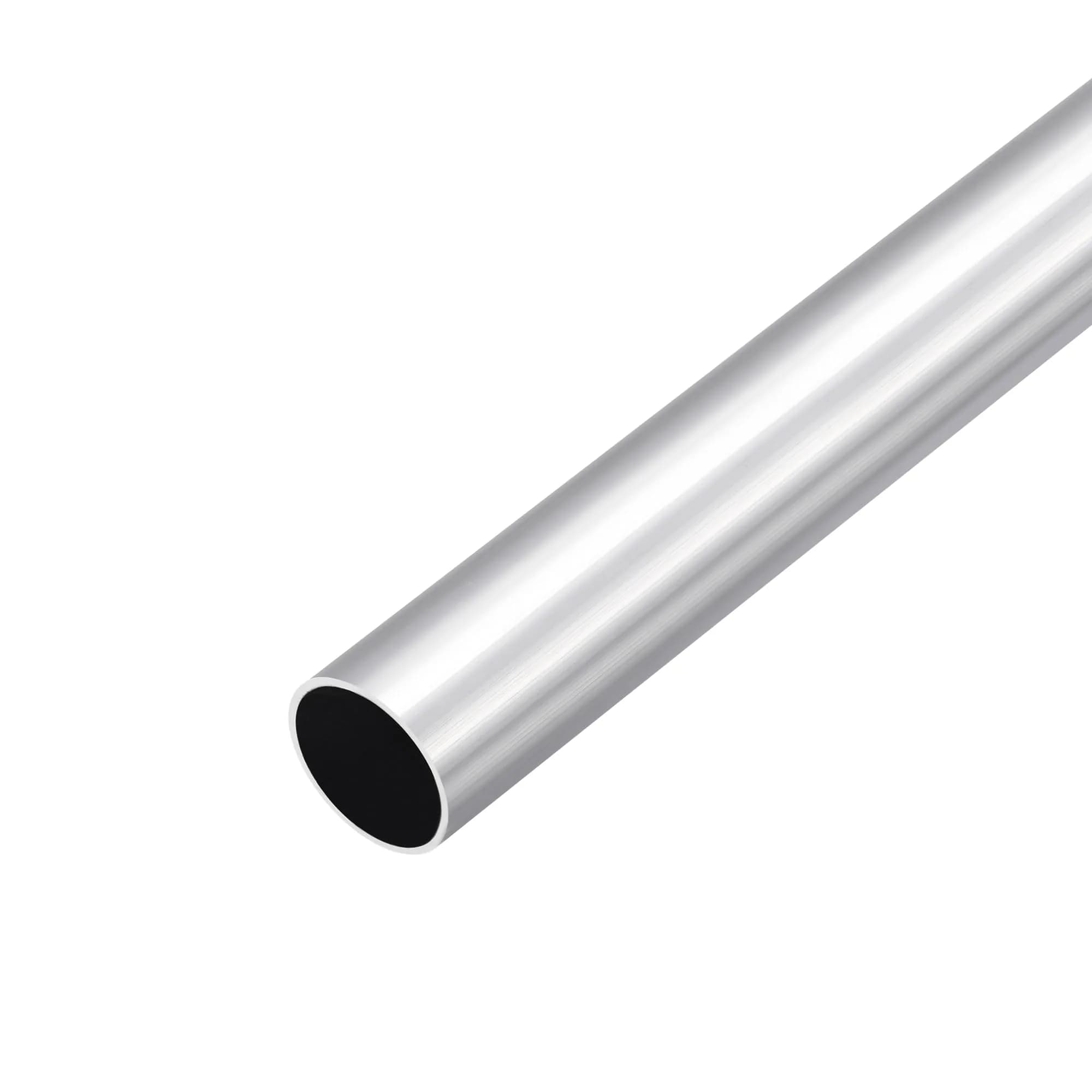 DMiotech 6061 Aluminum Round Tube 38mm OD x 35mm ID x 300mm Length | Industry Metal Tubing for Machinery Frame Construction DIY Projects — 25mm x 22mm x 300mm