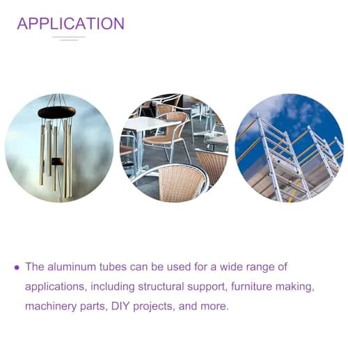 DMiotech 6061 Aluminum Round Tube 25mm OD x 22mm ID x 300mm Length | Corrosion-Resistant Metal Tubing for DIY Projects thumbnail 2