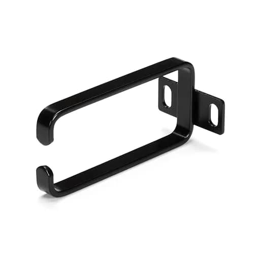 StarTech.com 5-Pack 1U Vertical 1.8 x 3.9in (4.5 x 10cm) Cable D-Ring Hooks | Heavy-Duty Steel Rack Mount Cable Organizer thumbnail 2