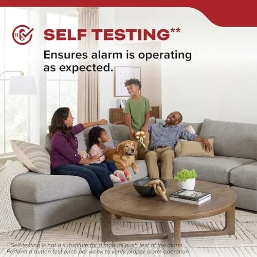 Kidde 10SDR Compact Smoke Detector with AA Batteries | Photoelectric Smoke Alarm thumbnail 6