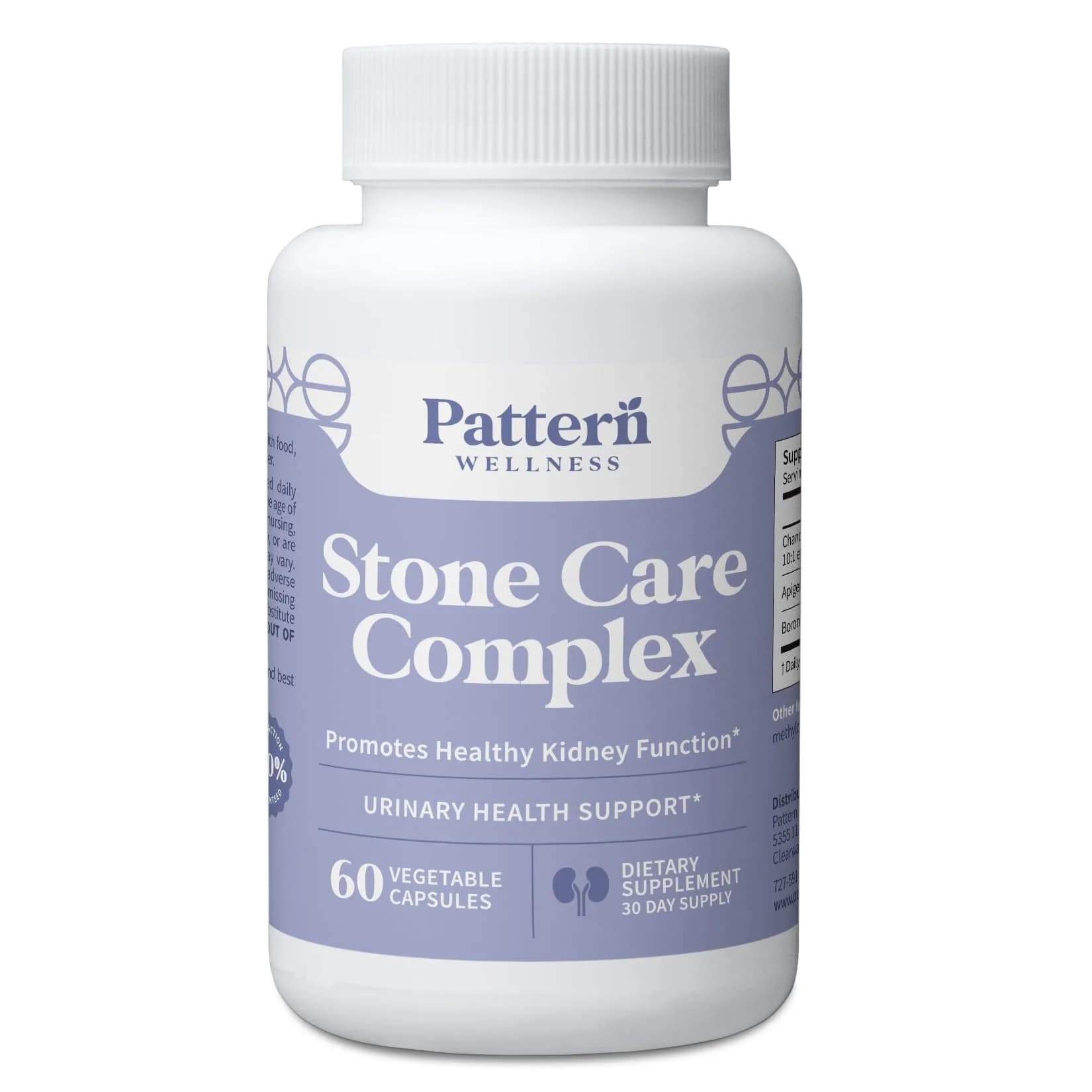 Pattern Wellness Stone Care Complex Supplement – 60 Capsules | Supports Kidney & Wellness — Capsule