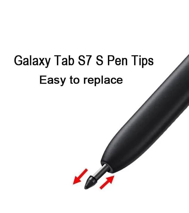 Befzygwk Replacement S Pen Tips for Samsung Galaxy Tab S7/S7+/S7 FE (10 Black Tips) thumbnail 4