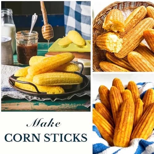 Sidosir Corn Stick Mold Silicone for Baking | 6-Cavity Non-Stick Cake Pan (11" x 6.3") thumbnail 6