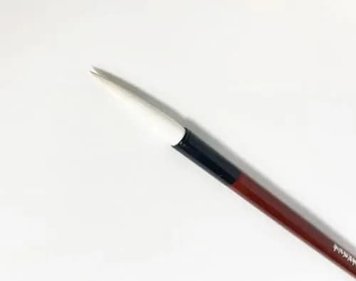 Easyou Hu Brush Chinese Calligraphy Brush Pure Fine Goat Hair 0.95cm Diameter | Authentic Shanlian Brush for Sumi Drawing thumbnail 3