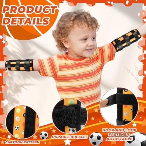 Threlaco 2 Pack Thumb Sucking Stop for Kids 4.5-8 inch Elbow Circumference | Pediatric Finger Sucking Guard thumbnail 4