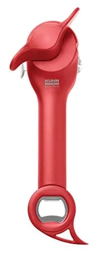 Kuhn Rikon Auto Safety LidLifter & Master Opener Set, Red | Hygienic & Safe Can, Bottle, Jar Opener thumbnail 6