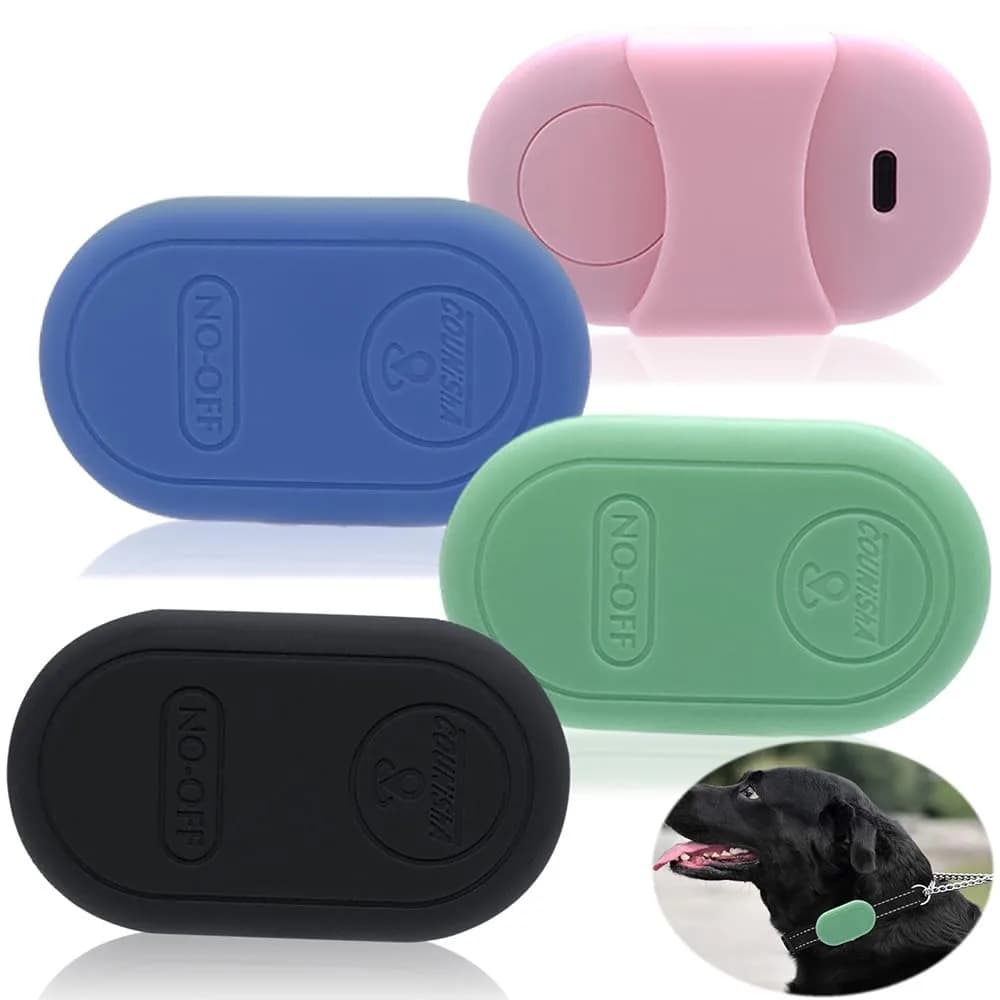 Counlisha Silicone Holder for Samsung Galaxy SmartTag2 | Waterproof, Shockproof, Dustproof (Black, 2 Packs) — black,green,blue,pink