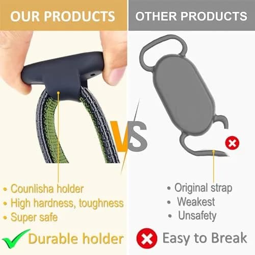 Counlisha Silicone Holder for Galaxy SmartTag2 2023 | Waterproof, Dustproof, Shockproof for Dog Collar (4 Packs) thumbnail 2