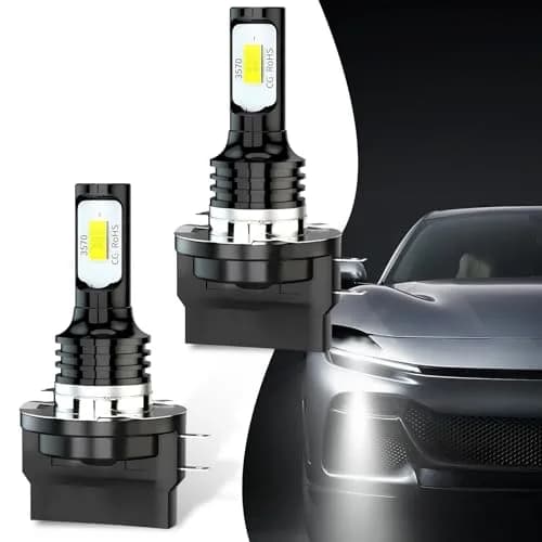 Yumfugu 2 PCS H11B Fog Light Bulbs 6000K | Super Bright 4000LM, Plug & Play, Universal for Most Cars thumbnail 1
