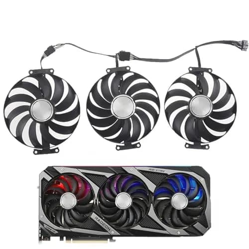 LTANDBR 95mm Graphics Card Fan for ASUS ROG Strix RTX 3060 3070 3080 Ti 3090 | DC 12V, 7-Pin Header, 18dB Noise thumbnail 1