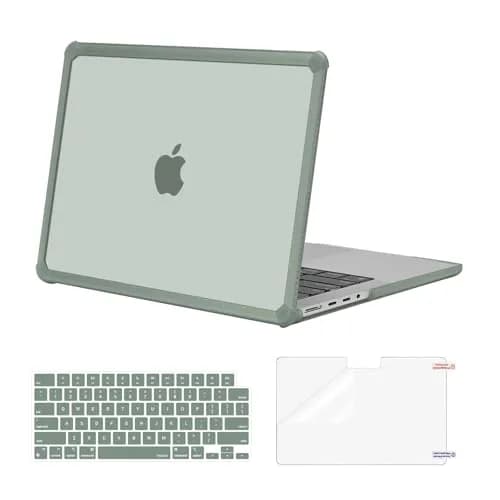 MOSISO Compatible with MacBook Pro 14 inch Case M5 M4 M3 M2 M1 2026-2021 | Shock-Absorbing Hard Shell & Full Protection thumbnail 1