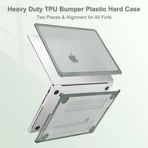 MOSISO Compatible with MacBook Pro 14 inch Case M5 M4 M3 M2 M1 2026-2021 | Shock-Absorbing Hard Shell & Full Protection thumbnail 5
