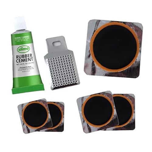 Slime 7-Piece Rubber Patch Kit with Glue, 2-Pack | Bike & Inflatable Puncture Repair thumbnail 2