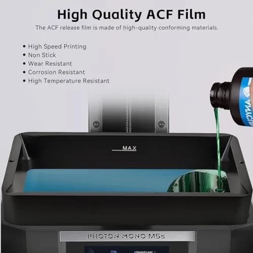 UniTak3D Photon Mono M5S/M5S Pro/M7 Pro/Saturn 3 Ultra ACF Release Film 3Pcs 278x190mm | High-Speed 3D Printer Accessory thumbnail 8