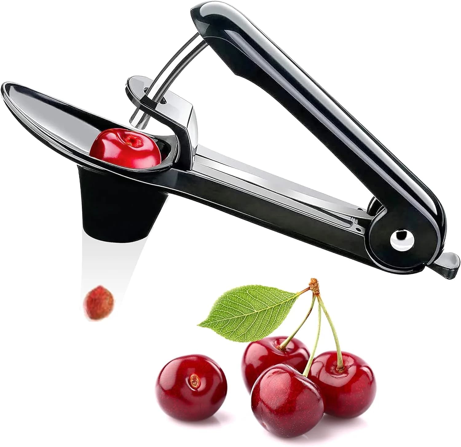 Namre’ Cherry Pitter Tool - Stainless Steel Cherry Pit Remover | Effortless & Safe - main product image