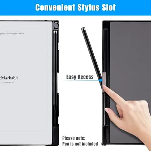 QIOFEARTH Case for Remarkable 2 Paper Tablet 10.3" | Slim Protective Cover with Pen Holder thumbnail 6
