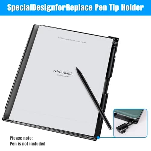 QIOFEARTH Case for Remarkable 2 Paper Tablet 10.3" 2020 | Slim Protective Cover with Pen Holder thumbnail 5