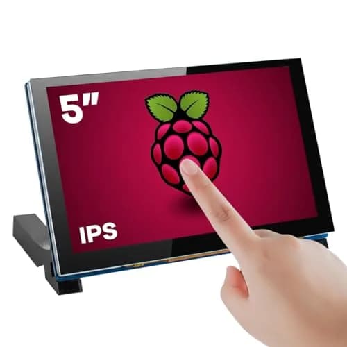Hosyond 5-inch IPS MIPI DSI Touchscreen Display 800x480 | Compatible with Raspberry Pi 5/4/3 thumbnail 1