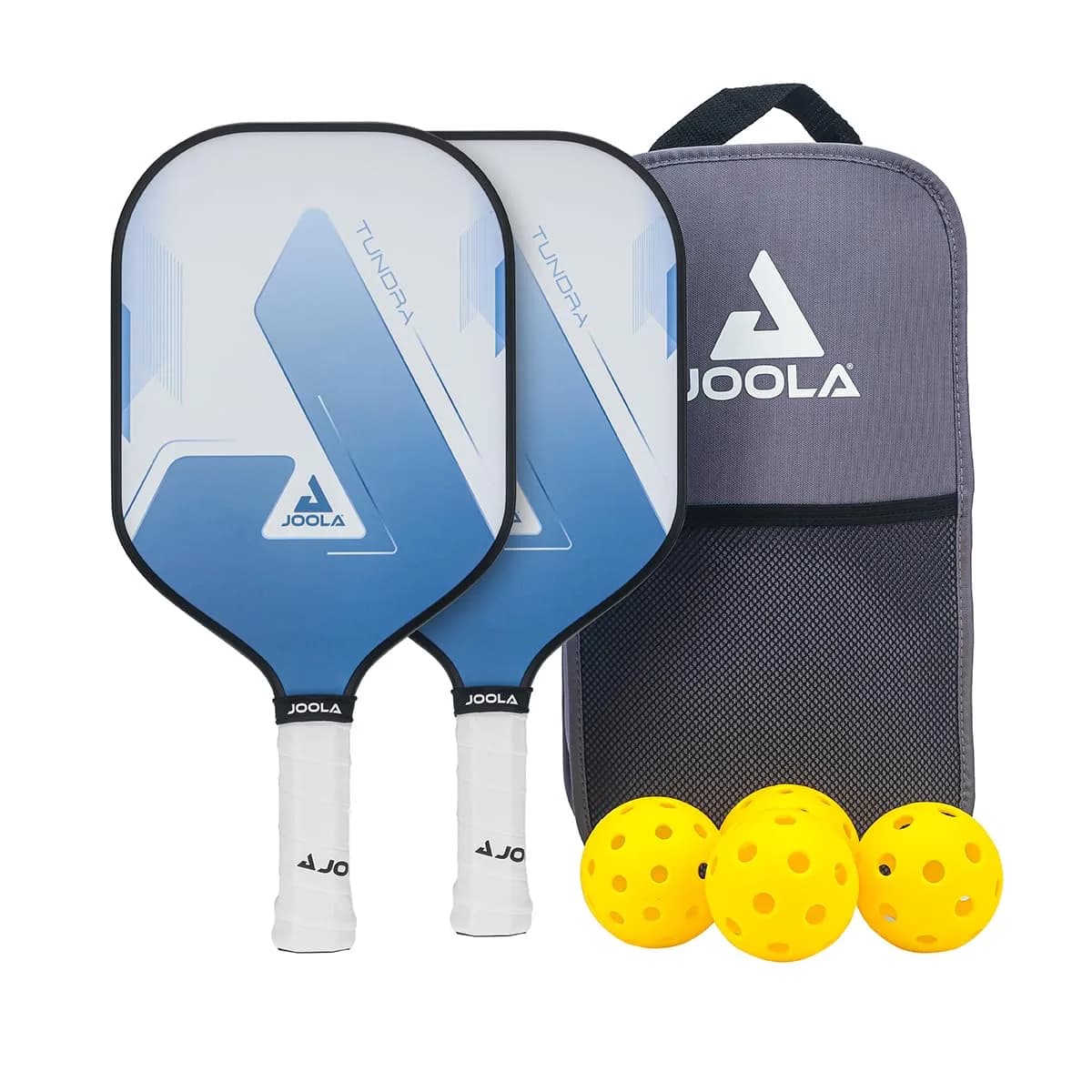 JOOLA Tundra Pickleball Set – 2 Fiberglass Paddles, 4 Balls & Carry Bag | Intermediate Player Ready - main product image