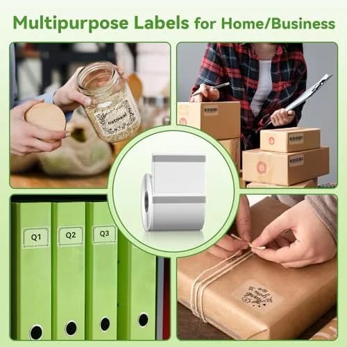 Phomemo Transparent Thermal Labels 230PCS | Waterproof, Oil-Resistant, Compatible with M110/M220 thumbnail 7