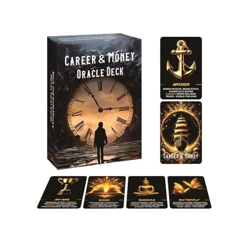 ZHQGYN Manifest Success Career and Money Oracle Deck 3.42" x 4.72" | Law of Attraction Guidance thumbnail 1