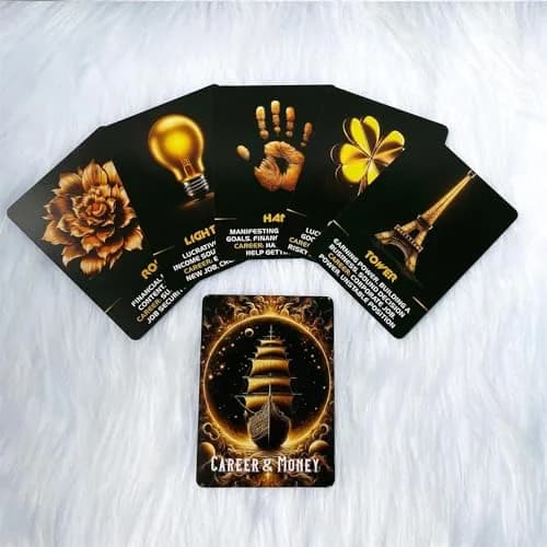 ZHQGYN Manifest Success Career and Money Oracle Deck 3.42" x 4.72" | Law of Attraction Guidance thumbnail 5