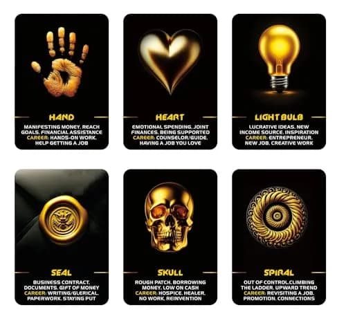 ZHQGYN Manifest Success Career and Money Oracle Deck 3.42" x 4.72" | Law of Attraction Guidance thumbnail 8