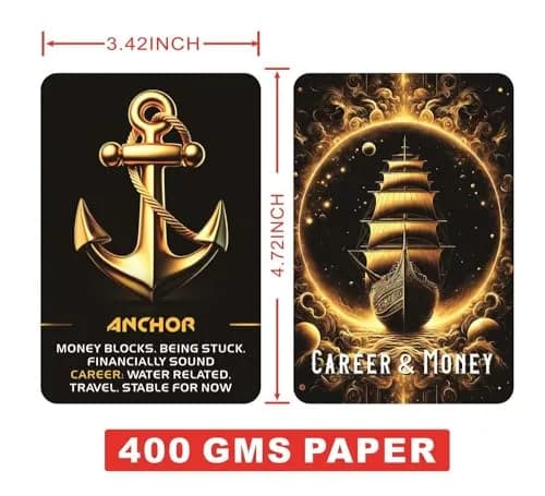 ZHQGYN Manifest Success Career and Money Oracle Deck 3.42" x 4.72" | Law of Attraction Guidance thumbnail 2