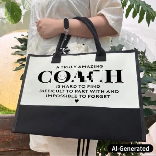 SUSZDOU Canvas Tote Bag for Women with Zipper Closure | Large Capacity, Waterproof, Reusable, Gift-Ready (17x12.6x7.9 inch) thumbnail 2