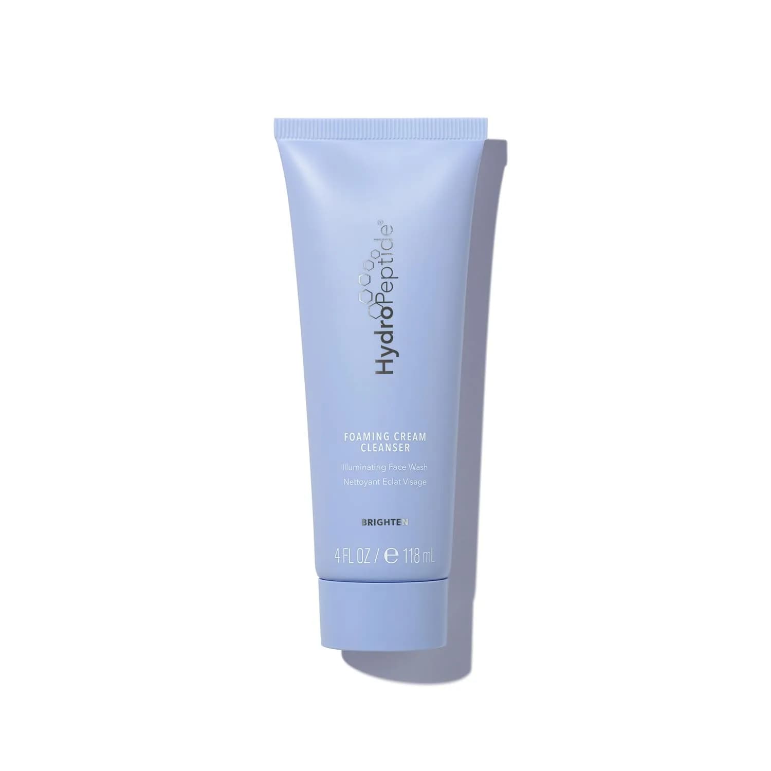 HydroPeptide Foaming Cream Cleanser 4 oz | Brightening Daily Face Wash for All Skin Types - main product image