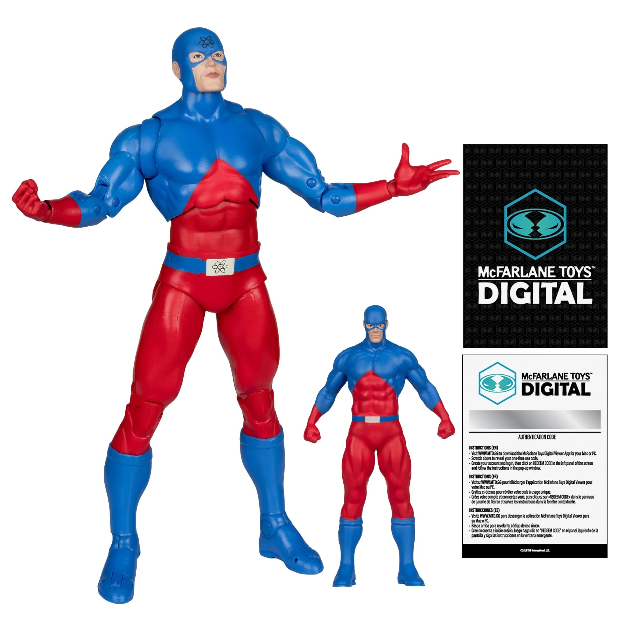 McFarlane Toys DC Direct The Atom (DC: The Silver Age) 7in Action Figure | Digital Collectible - main product image