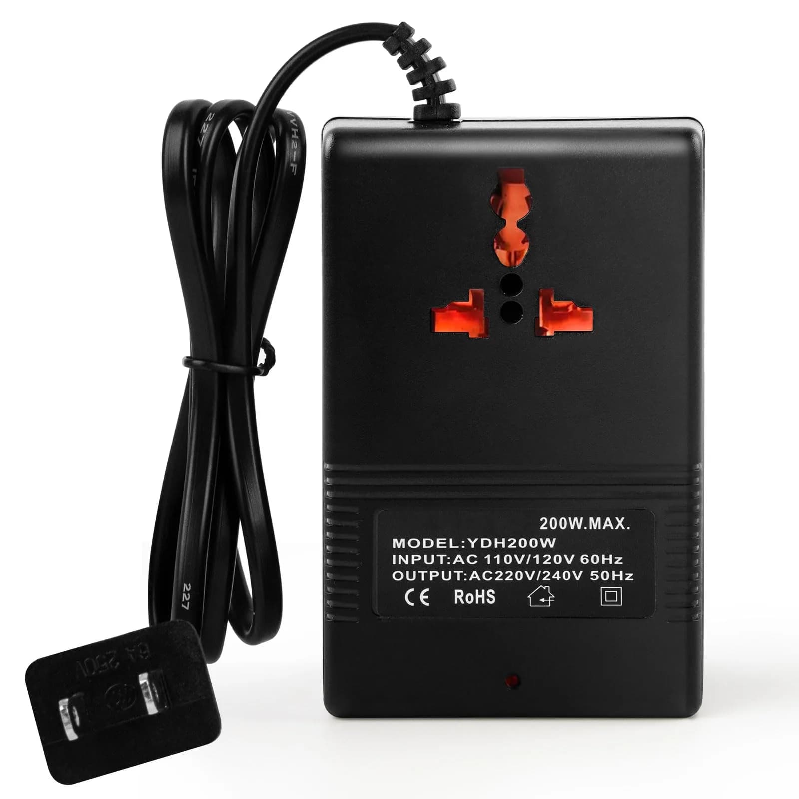 autotron 200W Voltage Transformer Power Converter 110V to 220V | ETL Certified - main product image