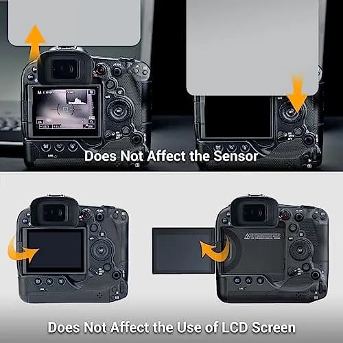 KIWIFOTOS ER-H Long Eyecup Eyepiece Viewfinder for Canon EOS R3 Camera | Blocks Stray Light for Clearer Views thumbnail 6