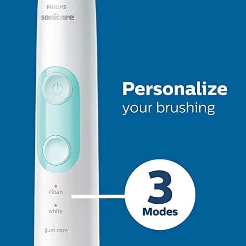 Philips Sonicare Cordless Power Flosser 3000 Mint & ProtectiveClean 5300 Electric Toothbrush | Healthier Gums & Cleaner Teeth thumbnail 7
